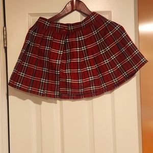 Plaid skirt